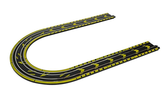 Micro Scalextric G8045 Micro Scalextric Track Extension Pack - Straights & Curves