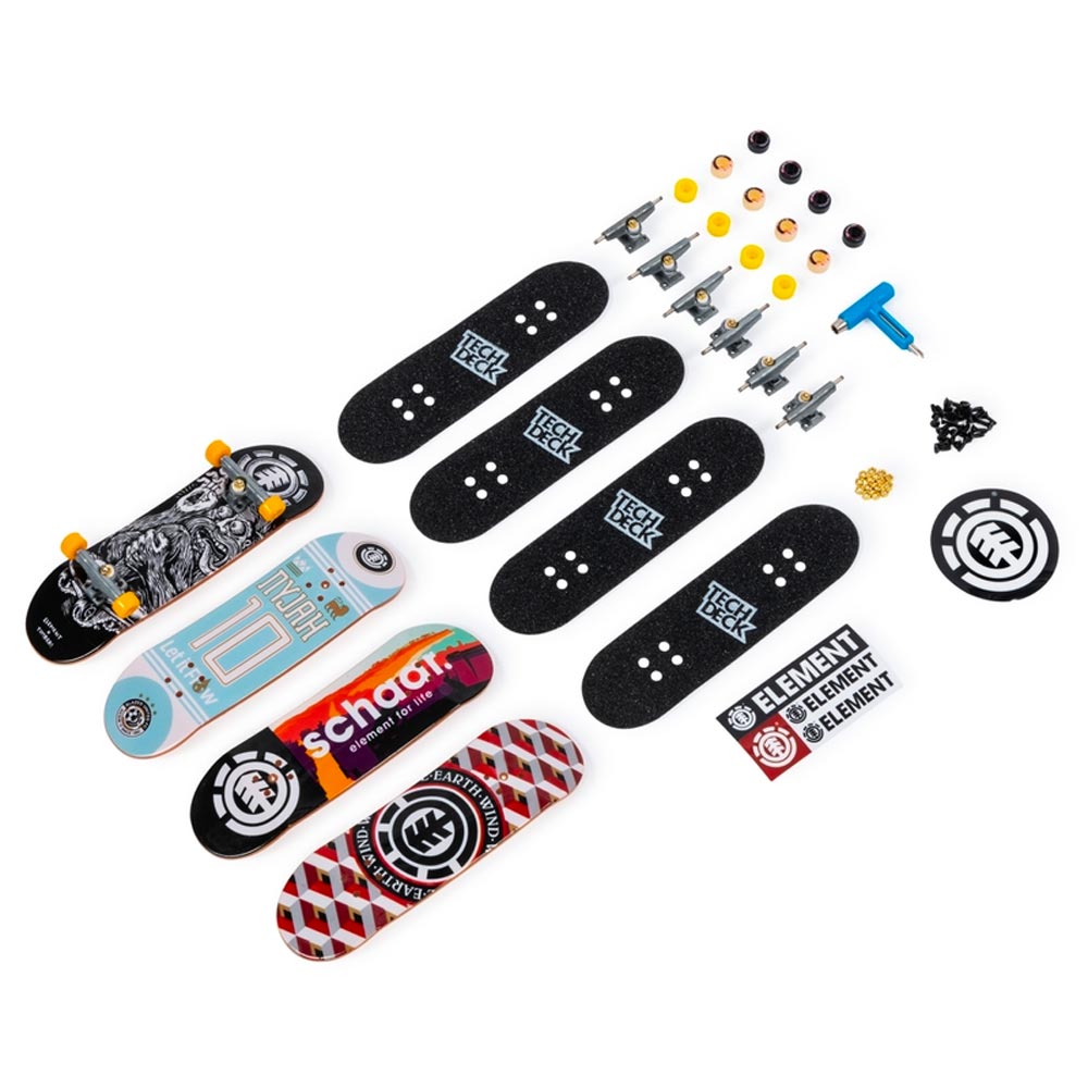 Tech Deck Ultra DLX 4-Pack Fingerboards - Age 6+ Spinmaster