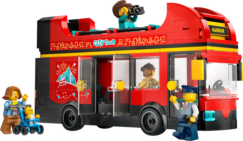 LEGO City 60407 Red Double-Decker Sightseeing Bus Age 7+ 384pcs