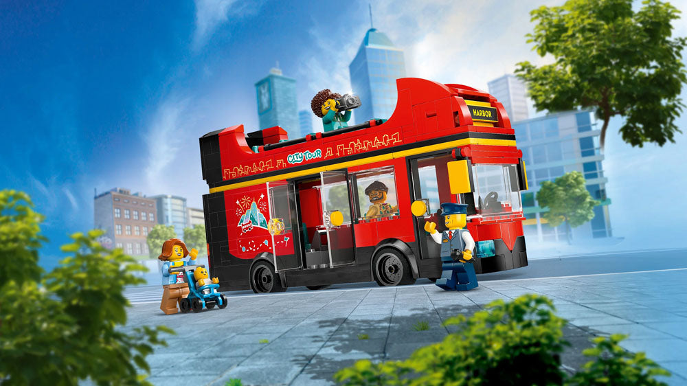 LEGO City 60407 Red Double-Decker Sightseeing Bus Age 7+ 384pcs