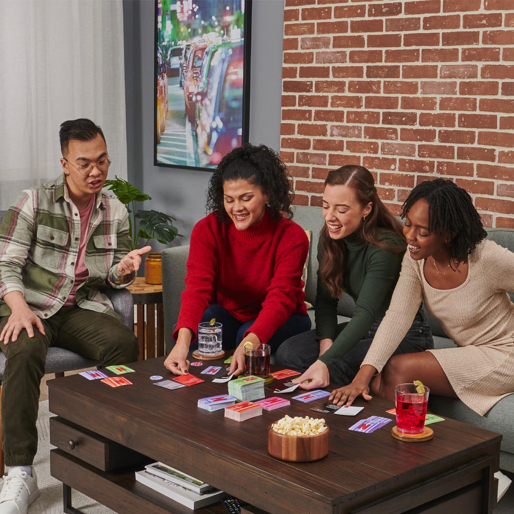Netflix The Game - Party Card Game - Age 14+ - 3-10 Players - 20min