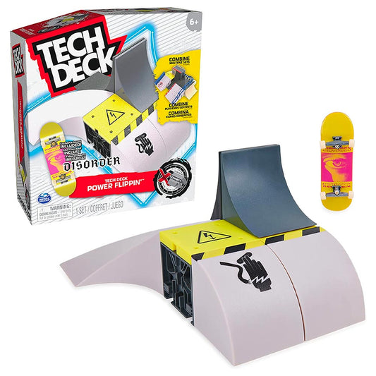Tech Deck X-Connect High Voltage Power Flippin' Spinmaster 6066863