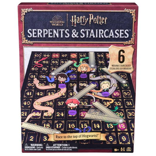 Harry Potter Serpents & Staircases Classic Family Board Game Age 5+