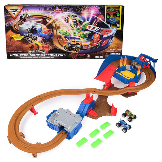 Monster Jam Supercharge Speedways 1:64 Playset 6071089