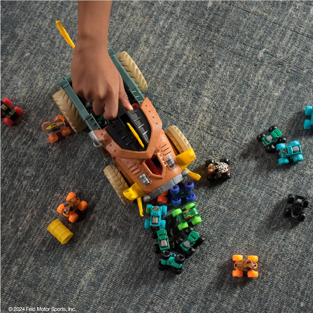 Monster Jam Mini Jams: Megalodon Mad Hog Chomper Playset