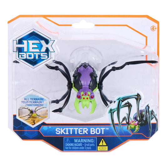 HEX BOTS Skitter Bot - Robotic Spider Toy - Assorted