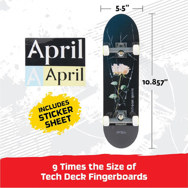 Tech Deck April Handboard Mini Skateboard Toy Age 6+