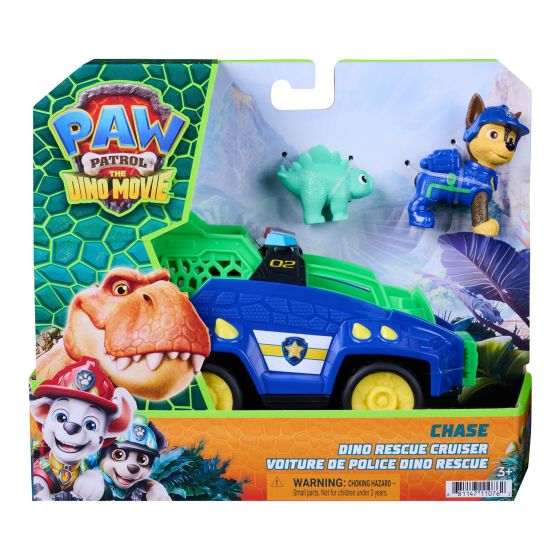 Paw Patrol Dino Movie Themed Vehicle Assortment - Age 3+ Spinmaster