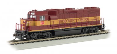 Bachmann USA 61712 GP38-2 - Wisconsin Central #2001 HO Gauge
