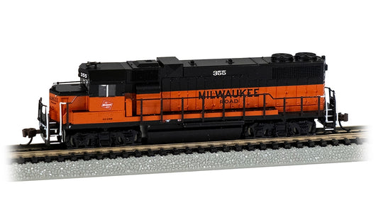 Bachmann USA 61753 GP38-2 Diesel Milwaukee Rd #355 (Without Dynamic) N Gauge