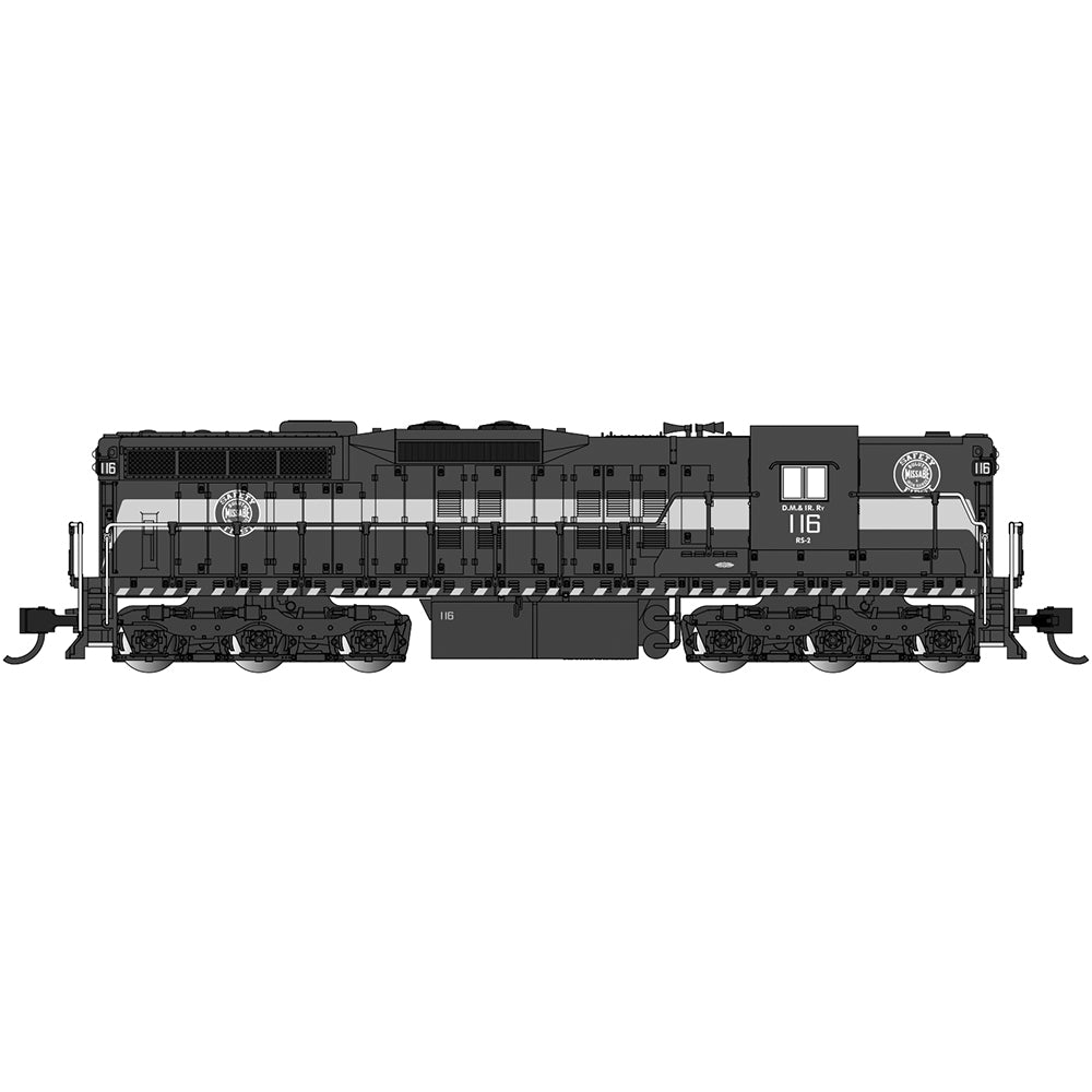 Bachmann USA 62355 SD9 - Econami DM&LR #116 N Gauge