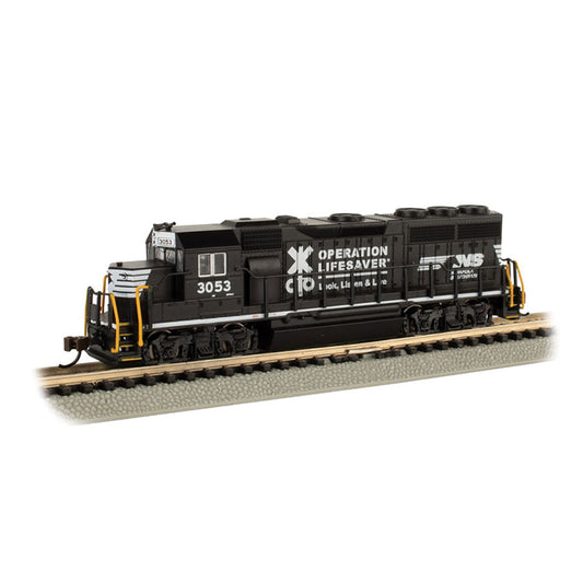 Bachmann USA EMD GP40 Norfolk Southern Op Lifesaver#3053 (With DB) N 63565