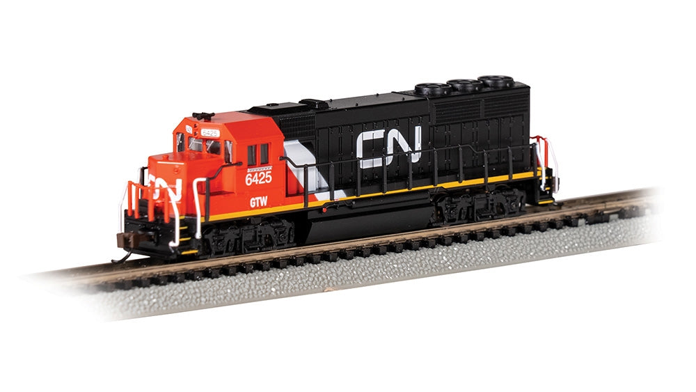 Bachmann USA 63572 EMD GP40 Canadian National 6425 GTW (Without Dynamic) N Gauge