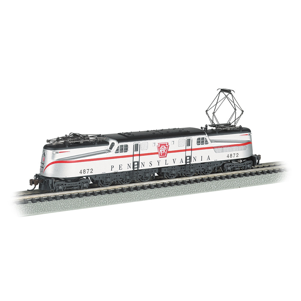 Bachmann USA GG-1 PRR #4872 Silver w/Red Stripe 'Congressional' N 65354