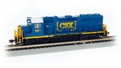 Bachmann USA GP40 - CSX #6007 (HTM) N Gauge 66359