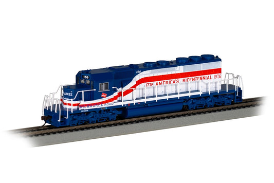Bachmann USA 67208 SD402 DCC Sound Value Milwaukee Rd #156 Bicentennial HO Gauge