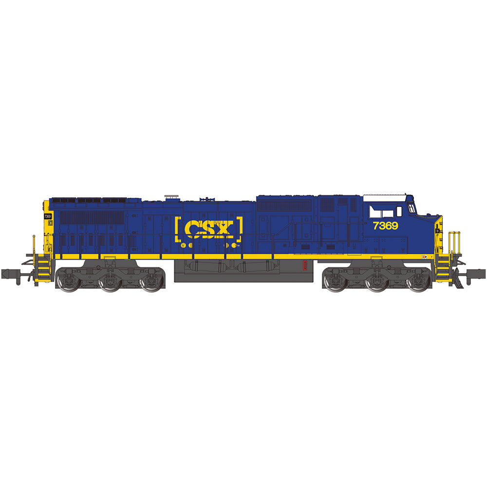 Bachmann USA GE Dash 8-40CW - CSX #7369 - (HTM) N Gauge 67353