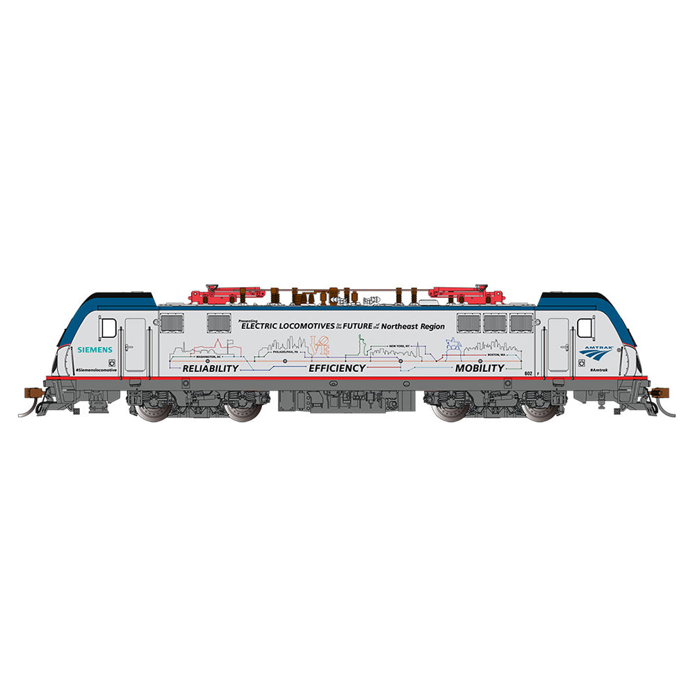 Bachmann USA Siemens ACS-64 - Amtrak #602 - Mobility Scheme HO Gauge 67406