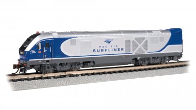 Bachmann USA SC-44 Charger - Amtrak Pacific Sufliner #2116 N Gauge 67953