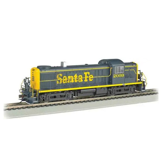 Bachmann USA ALCO RS-3 - Santa Fe (Blue & Yellow) HO Gauge 68615