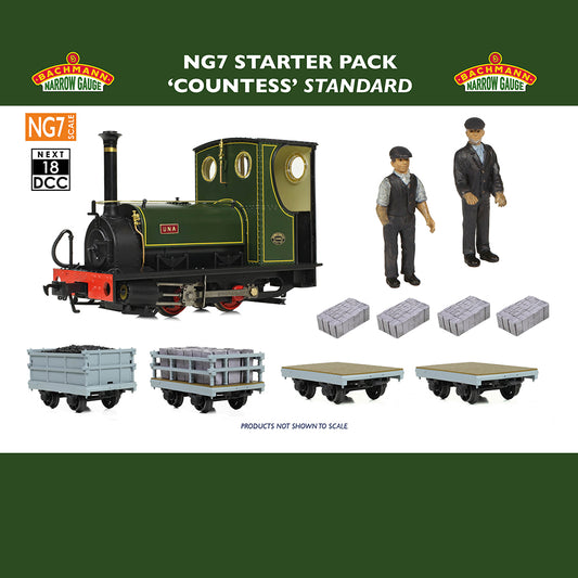 Bachmann Narrow Gauge 70-001 NG7 Countess Starter Pack