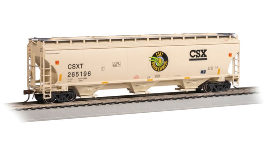 Bachmann USA 70635 Trinity 5161 3-Bay Covered Hopper - CSX® #265196 HO Gauge