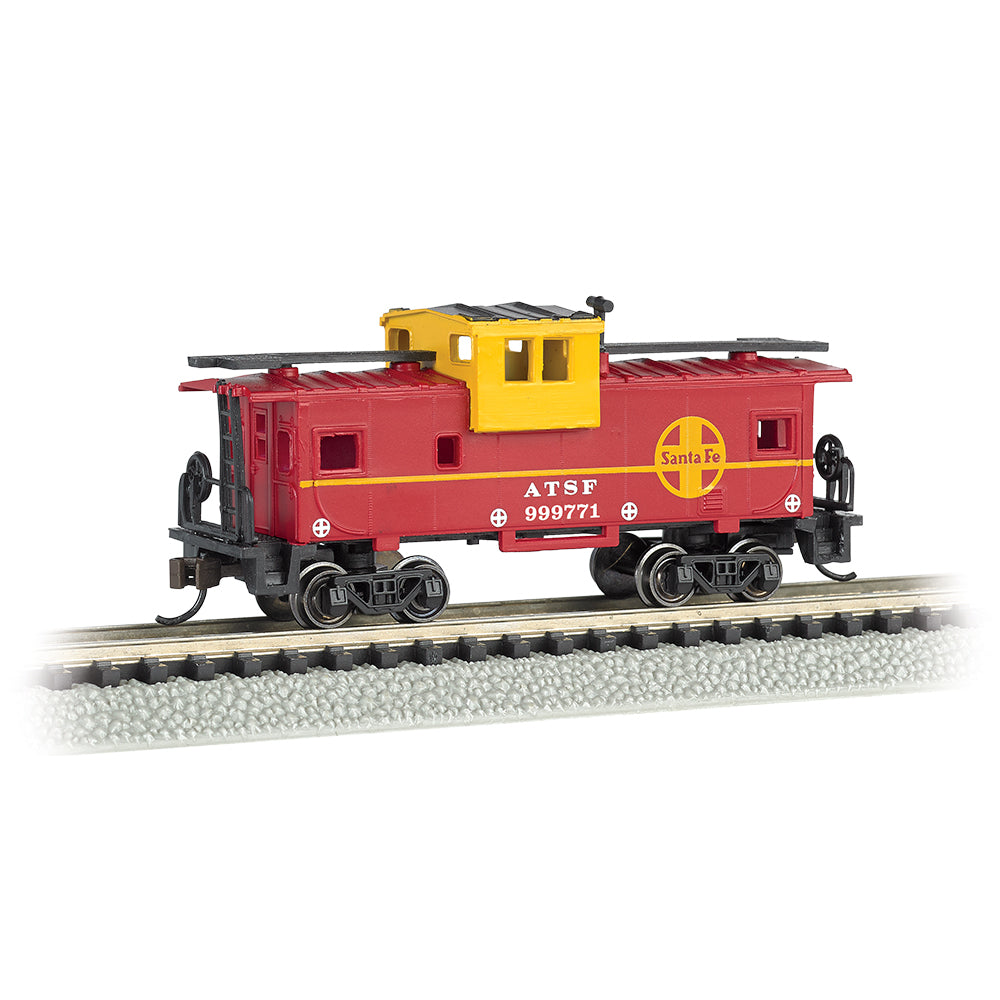 Bachmann USA 36' Wide Vision Caboose - Santa Fe N Gauge 70754