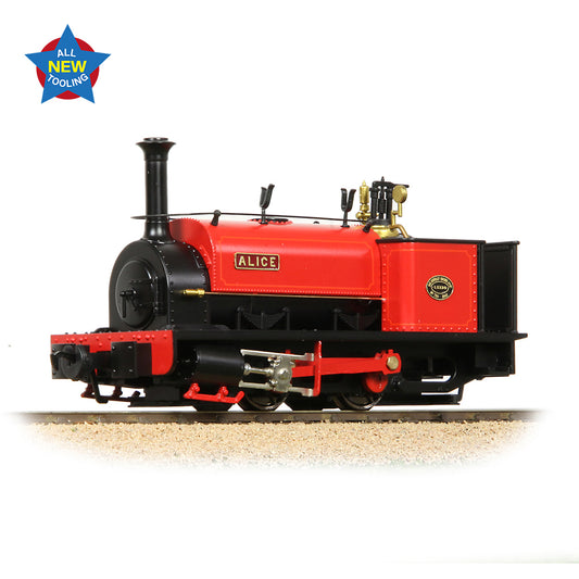 Bachmann Narrow Gauge NG7 71-025 Quarry Hunslet 0-4-0ST 'Alice' Dinorwic Red