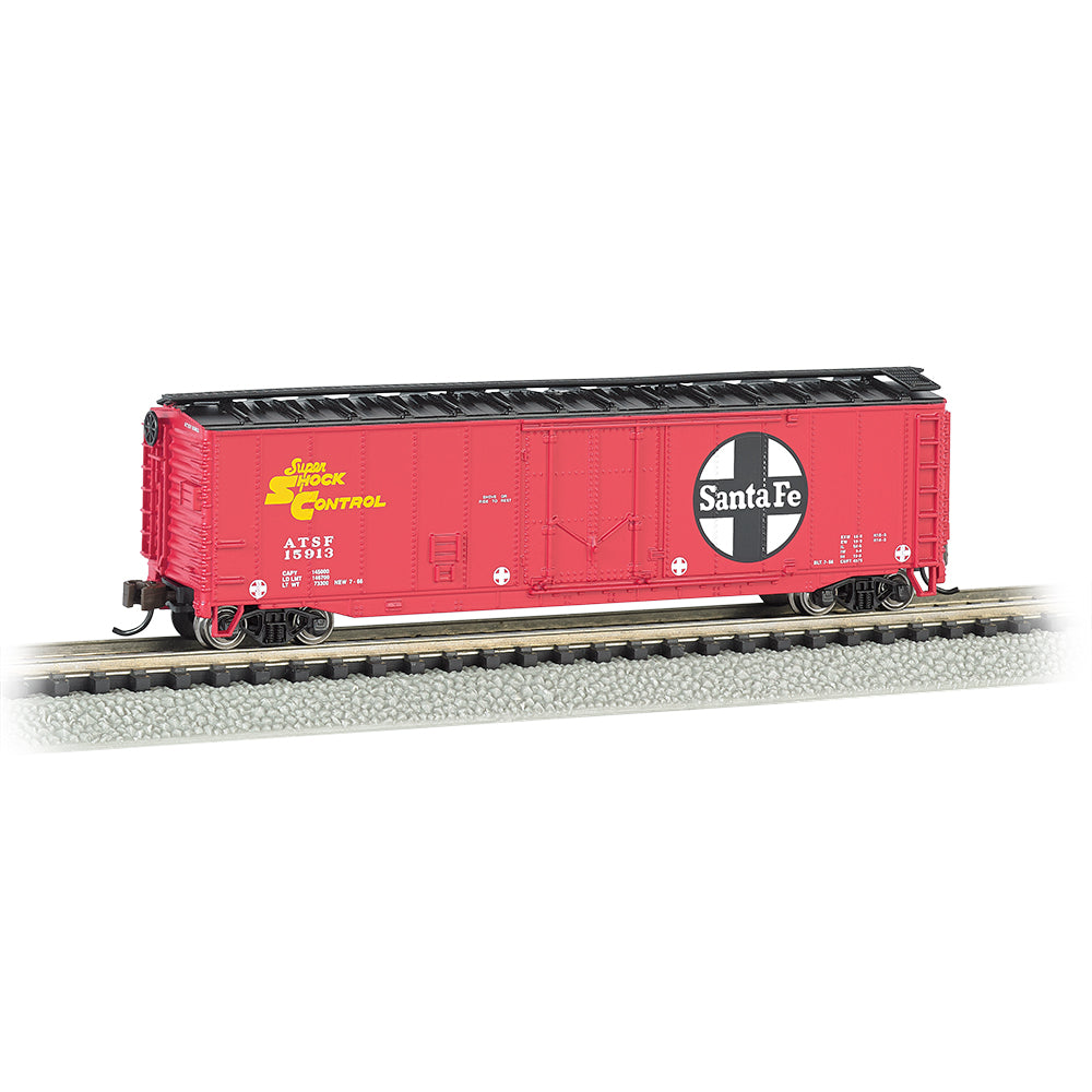 Bachmann USA 50' Plug Door Box Car - Santa Fe N Gauge 71052