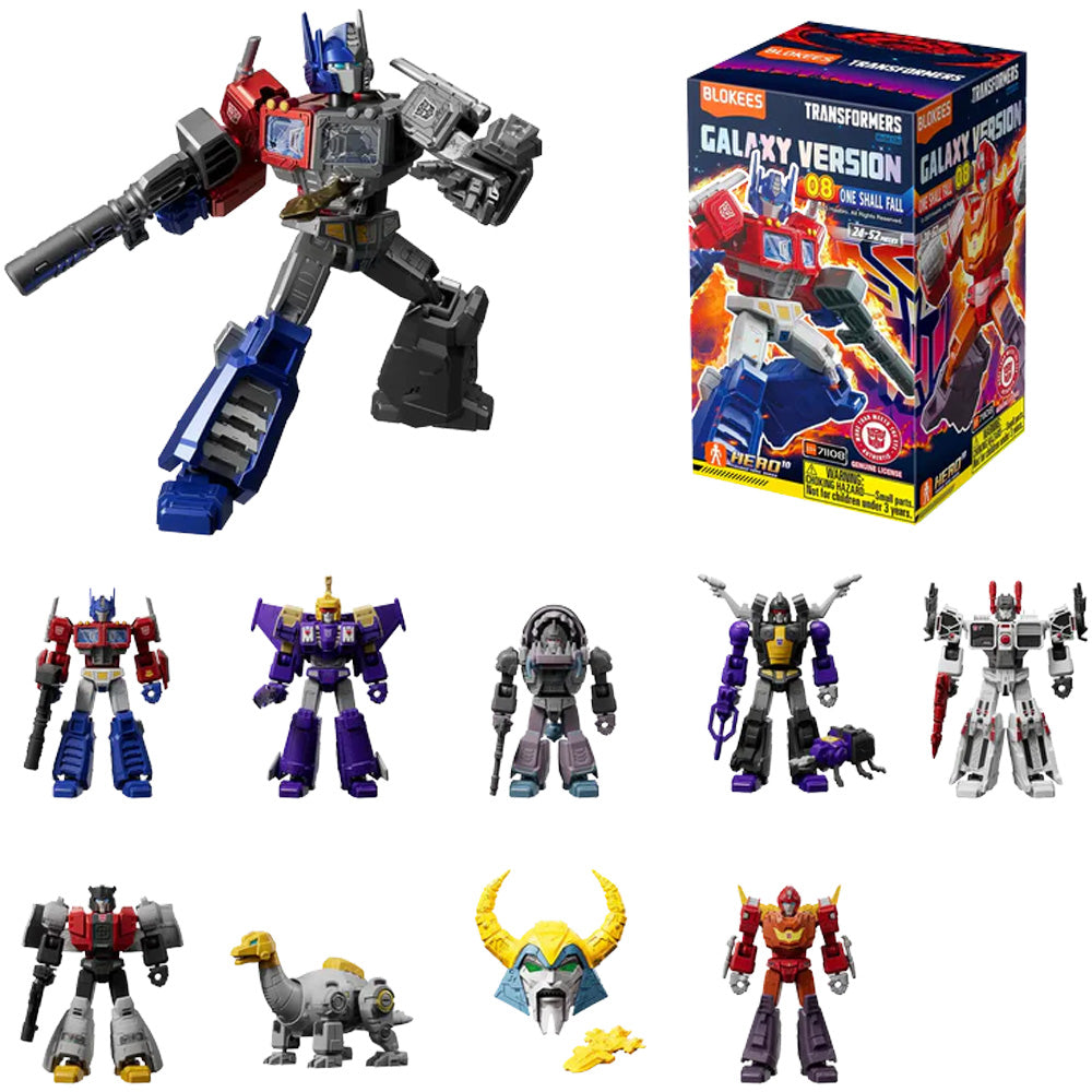 Blokees Transformers Figures - Galaxy v8: One Shall Fall