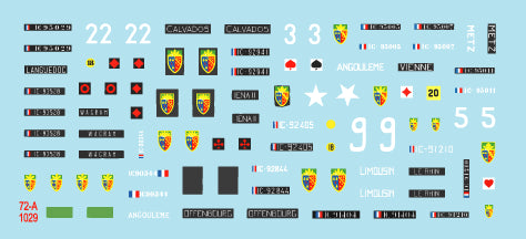 Star Decals 72-A1029 1:72 Indochine # 2