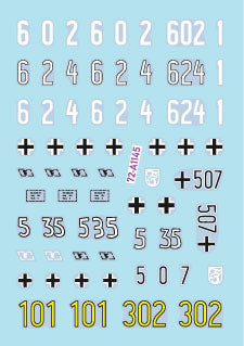 Star Decals 72-A1145 1:72 Frundsberg # 3