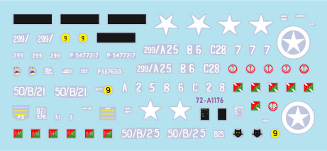 Star Decals 72-A1176 1:72 D-Day DUKW