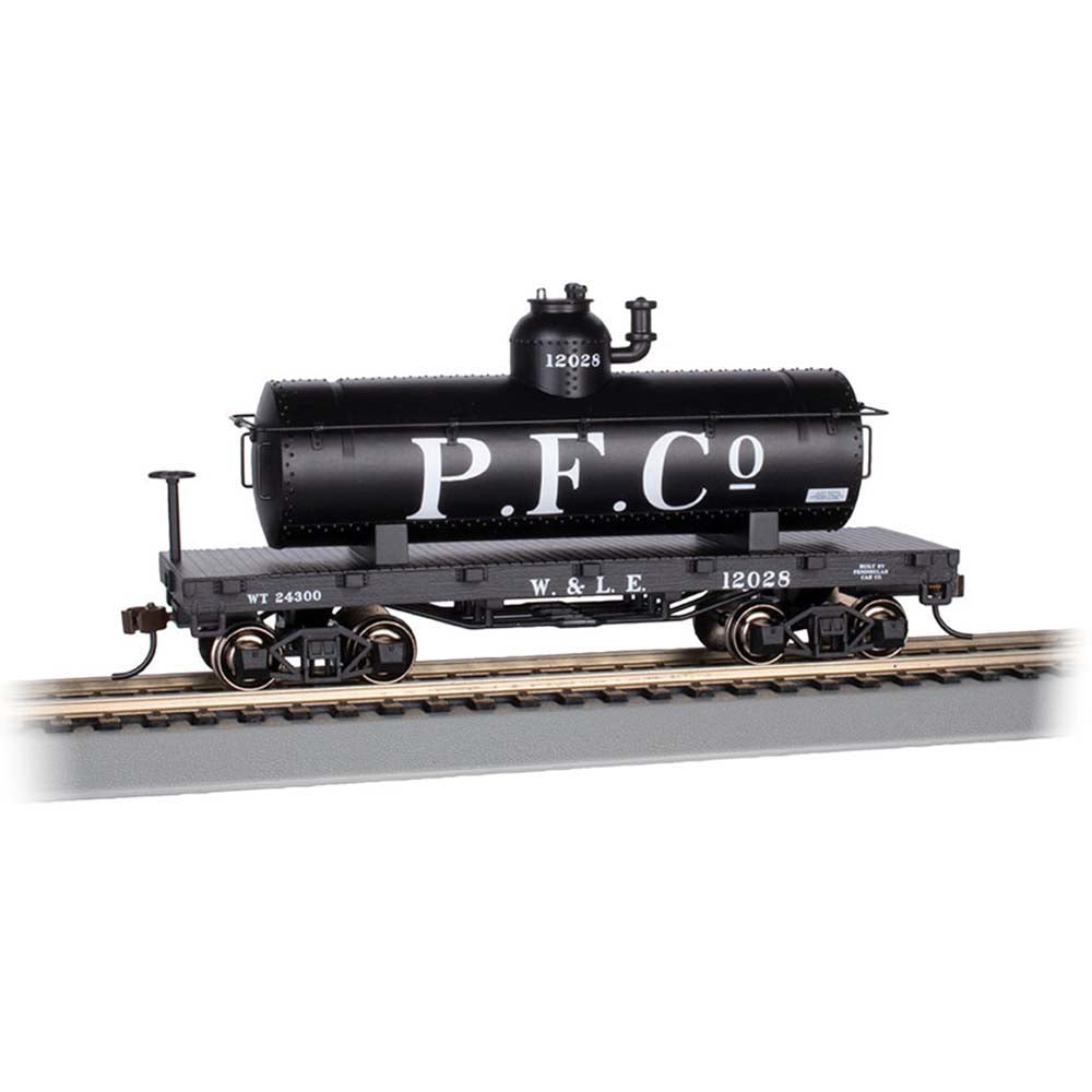 Bachmann USA Old-Time Tank Car - Wheeling & Lake Erie #129 HO Gauge 72107