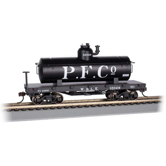 Bachmann USA Old-Time Tank Car - Wheeling & Lake Erie #129 HO Gauge 72107