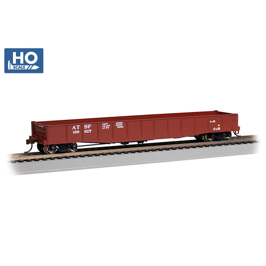 Bachmann USA 50'6" Drop-End Gondola - ATSF (Santa Fe) HO Gauge 74801