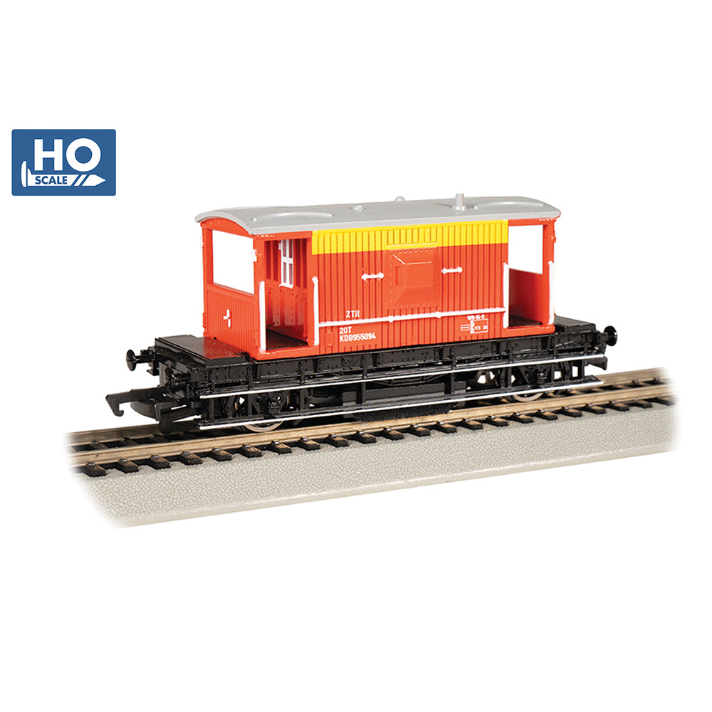 Bachmann USA British Brake Van Track Cleaning Car Signal & Telegraph #KDB955094 HO 74901