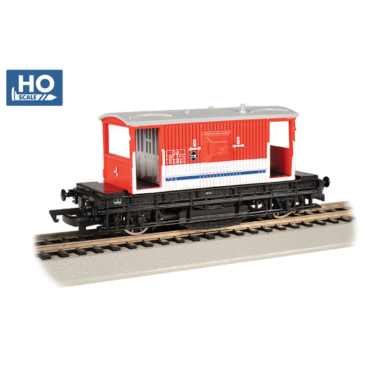 Bachmann USA British Brake Van Track Cleaning Car London Transport #B9550423 HO 74903