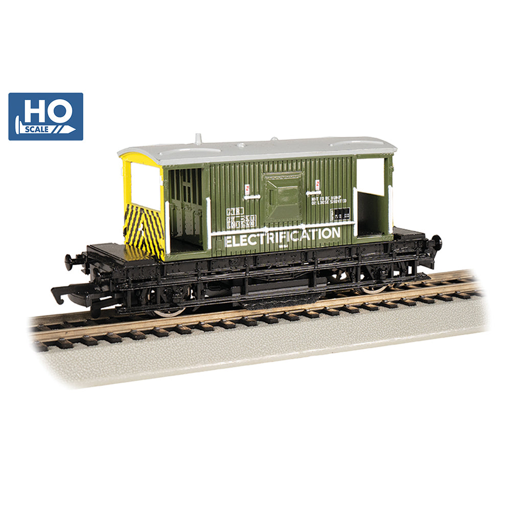 Bachmann USA British Brake Van Track Cleaning Car Departmental #LDB952490 HO 74904