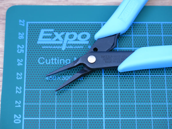 Xuron 450S Tweezer Nose Pliers Serrated Jaws