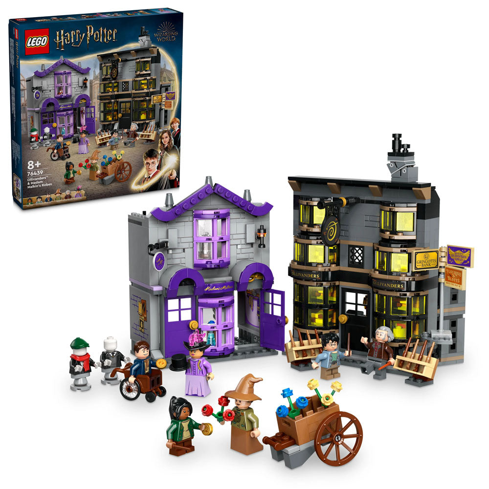 LEGO Harry Potter 76439 Ollivanders & Madam Malkin's Robes Age 8+ 744pcs
