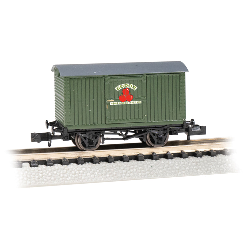 Thomas & Friends 77089 Box Van - Sodor Fruit & Vegetable Co. N Gauge Bachmann