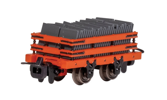 NG Thomas 77317 Slate Wagon with Load - Red OO9 Gauge