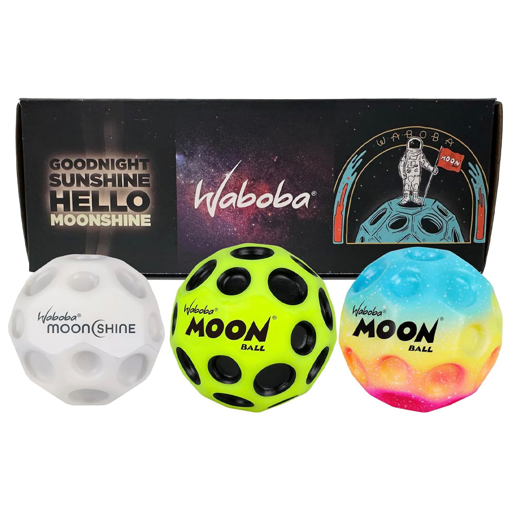 Waboba Land Ball 3-Pack (Moon/Graident/Moonshine)