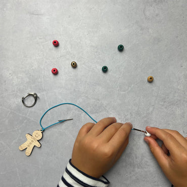 Cotton Twist Make Your Own Gingerbread Character Christmas Keyring