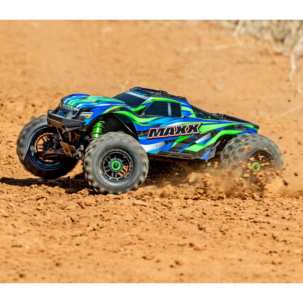 Traxxas Maxx 1:10 4x4 4S RTR RC Monster Truck - Green