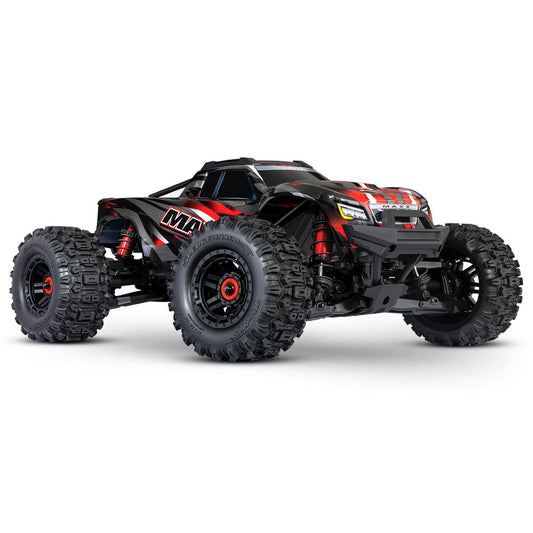 Traxxas WideMaxx 1:10 4x4 4S RTR RC Monster Truck - RED