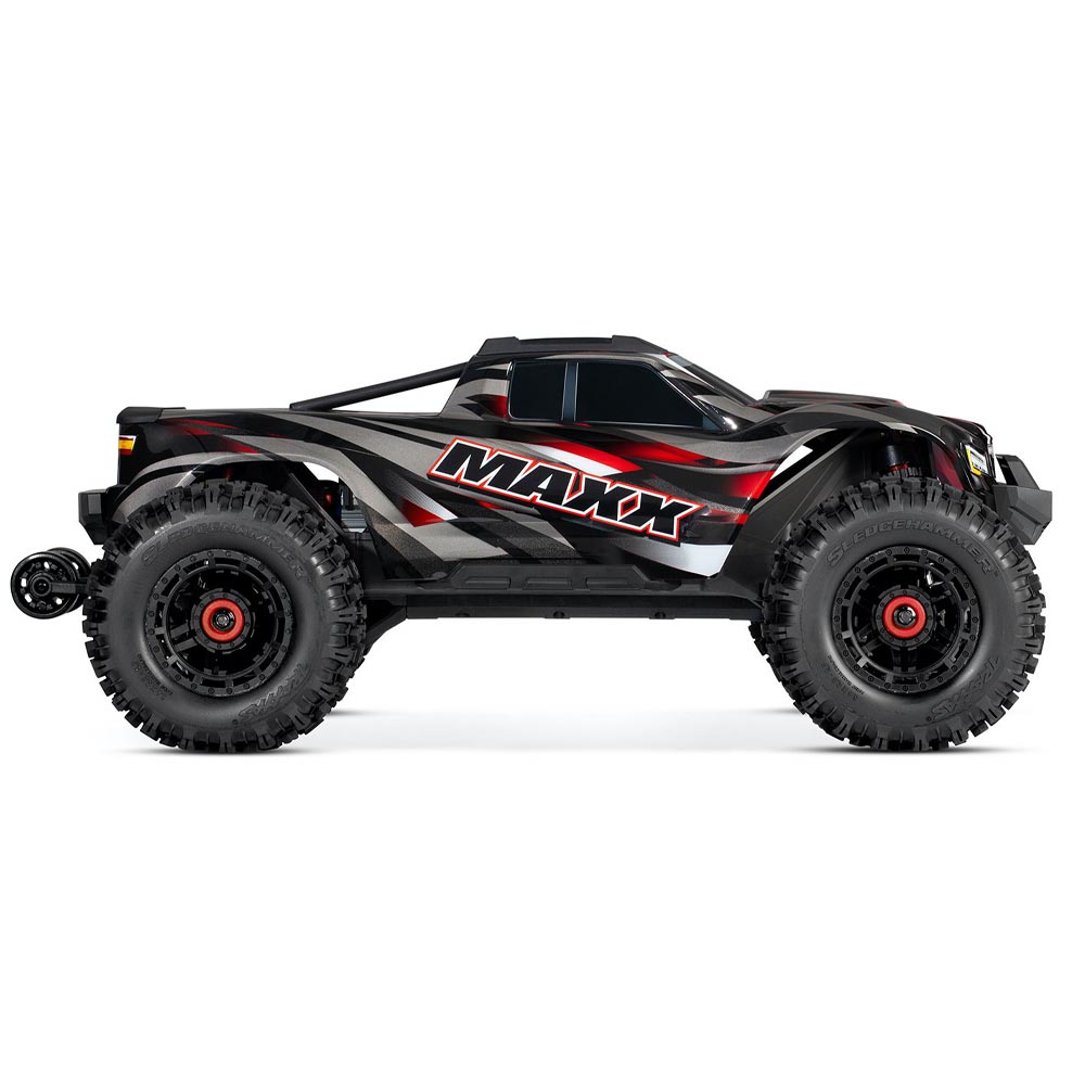 Traxxas WideMaxx 1:10 4x4 4S RTR RC Monster Truck - RED