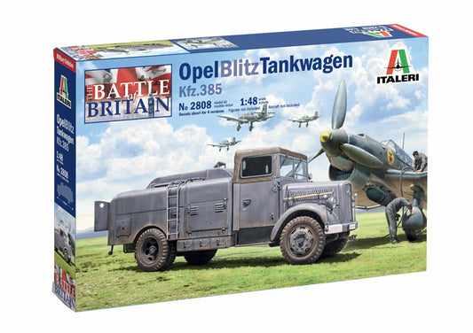 Italeri 2808 Opel Blitz Tankwagen kfz.385 B.o.B 80th Anniv. 1:48 Model Kit