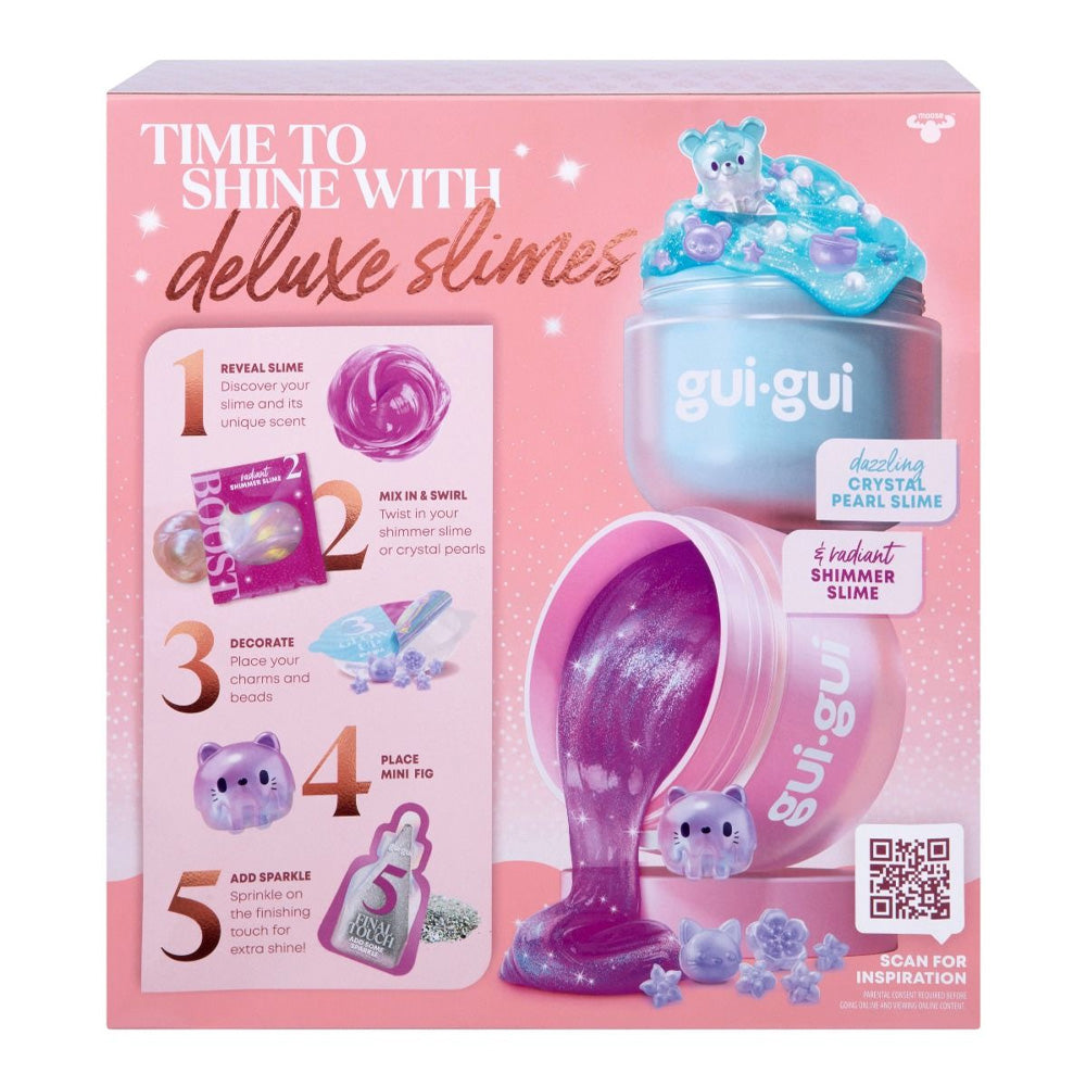 Gui Gui Shimmer Slime Deluxe Twin Pack